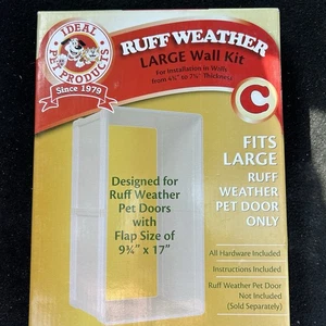 Kit da parete Ruff Weather Large L per 9,75 pollici x 17 pollici Ruff solo porta meteo - Foto 1 di 3