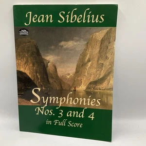 Symphonies Nos. 3 and 4 in Full Score Paperback by Sibelius Jean- Very Good - Picture 1 of 12