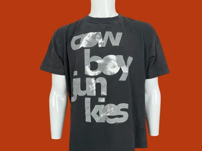 Camiseta De Colección Cowboy Junkies Gira Banda Concierto Puntada Única Años 90 Talla XL Foto 1 de 4