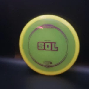 😀First Run😀 Elite Z SOL Discraft Yellow 173-174g Very easy to throw mid-range - Picture 1 of 9