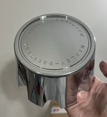 (1) Ford F250 F350 SD Harley Davidson OEM CHROME Center Cap  4C34-1A096-AC - Image 1 of 4