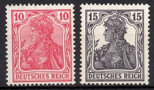 Britische Fälschungen Mi.Nr.4A+5A** - Bild 1 von 2