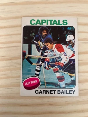 1975-76 O-Pee-Chee #284 Garnet Bailey - Washington Capitals (invA1) - Image 1 of 2