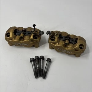 Triumph Speed Triple 1050 2005 -07 Radial Front Calipers & Bolts #D26 - Picture 1 of 24