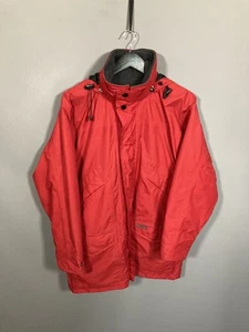 MUSTO FLEECE LINED POLAR TEC COAT - Size Small - Red - Good Condition - Men’s - Picture 1 of 7