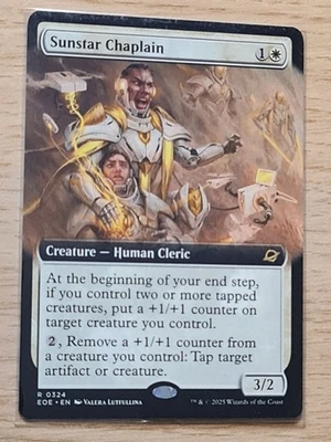 MTG Sunstar Chaplain - Extended - ENG - Rare - NM Edge of Eternities! - Bild 1 von 2