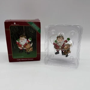 2000 American Greetings OPERATION SANTA Ornament CALLING HOME CHRISTMAS Military - Bild 1 von 7