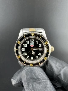 Reloj pulsera TAG Heuer Series dos tonos para dama - bisel/esfera negra WM1320 - Imagen 1 de 16