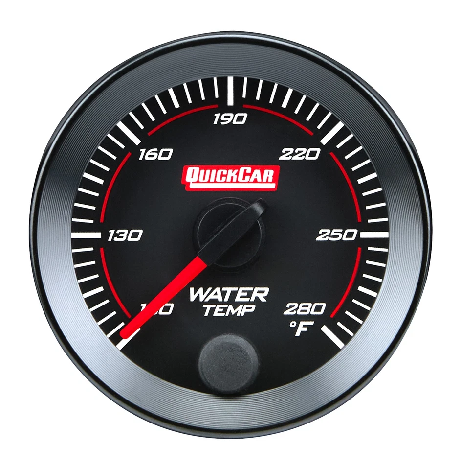 QUICKCAR RACING PRODUCTS RedLine Gauge 2-1/16in Water Temp 100-280F 65-006 Foto 1 de 1
