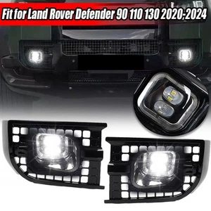 Front Left+Right Fog Light LED Driving Lamp For LR Defender 90/110/130 2020~2024 - Picture 1 of 13