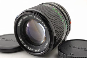 Near Mint Canon New FD NFD 100mm f2.8 MF Telephoto Lens From JAPAN - Picture 1 of 14