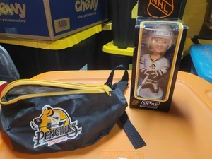 Pittsburgh Penguins 2-teiliges Set Spieler Wackelkopf & Vintage Bauchtasche - Bild 1 von 3