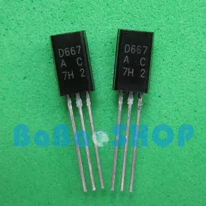 10 Paar (2SD667-AC + 2SB647-AC) D667A B647A Silikon NPN PNP Transistor HITACHI - Bild 1 von 4