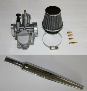 ROYAL ENFIELD PERFORMANCE KIT CARBURETOR MUFFLER 80-84077 AIR FILTER 12-55748 - Bild 1 von 9