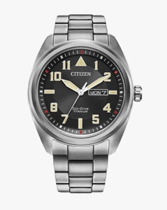 Citizen Eco-Drive Super Titanium Sapphire Crystal Black Dial Watch BM8560-53E - Picture 1 of 4