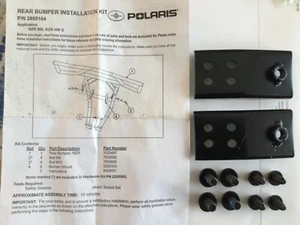 Hardware Kit 2880164-H Bumper Mounting Bracket 2014 RZR 900 S Polaris OEM - Picture 1 of 4