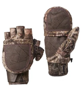 Mossy Oak Breakup Country Camo Ladies / Women's Pop-Top Gloves: M - L/XL  - Picture 1 of 6