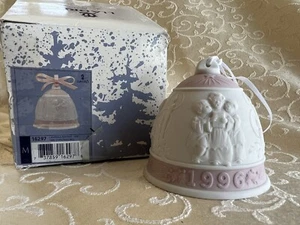 LLADRO Porcelain Christmas Bell 1996 Ornament Made In Spain #16297 w/ Box - Picture 1 of 1