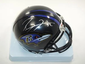 RAY LEWIS #52 PSA/DNA SIGNED BALTIMORE RAVENS MINI HELMET CERTIFIED AUTOGRAPH - Picture 1 of 7
