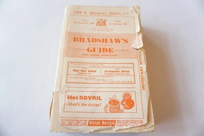 Dec 1960 Original Bradshaws Railway Guide Timetable Handbook - Image 1 of 4
