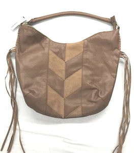 New SONOMA Cognac Top-Zip Shoulder/Handbag Size 15"W/11"H - Picture 1 of 5
