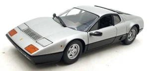 Kyosho 1/18 Scale Diecast DC17125T - Ferrari 512 BB - Silver/Black - Picture 1 of 5