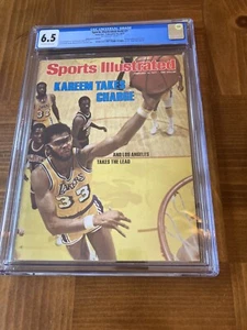 Kareem Abdul-Jabbar Sports Illustrated CGC 6.5 OW/White (Classic Cover!!)- 1977 - Picture 1 of 3