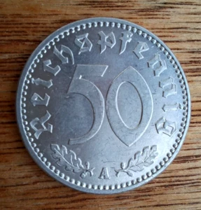 50 Reichspfennig Deutsches Reich 1941, A, fast vorzüglich - Bild 1 von 2