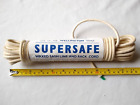 Supersafe Waxed Sash Window Pulley Line & Clothes Rack Cord - 12.5m x 6mm