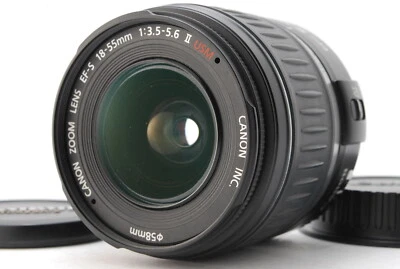 【 N-MINT 】 Canon EF-S 18-55mm F/3.5-5.6ⅡUSM Zoom Lens From JAPAN - Image 1 of 4