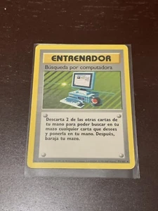 SPANISH Busqueda por computadora 71/102 Base Set Pokemon Card - Picture 1 of 6