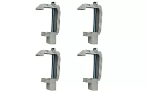 G-121 (4) Clamp for Mounting Caps, Shells with Fiberglass Wrap to Utility Rail - Foto 1 di 4