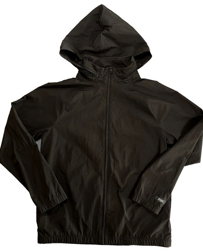 UNDERCOVER Giacca a vento rosa Victoria's Secret impermeabile con cappuccio nascosto taglia S M