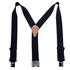 New Perry Suspenders Men's Elastic 2 Inch Wide Hook End Suspenders (Tall