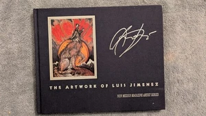 HOWL: THE ARTWORK OF LUIS JIMÉNEZ, New Mexico Magazine Artist Series, HB, SIGNED - Imagen 1 de 16