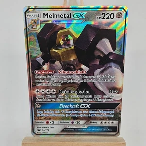 Pokemon Karte Melmetal GX SM178 Sonne & Mond Black Star Promo Deutsch Near Mint - Bild 1 von 2