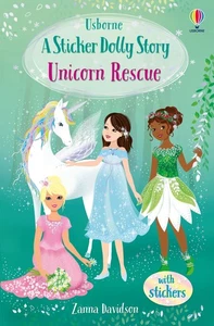 Unicorn Rescue - Usborne Sticker Dollies - paperback Davidson, Zanna|Burns, ... - Picture 1 of 1
