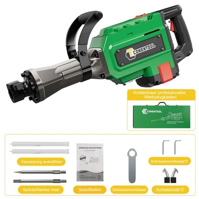 Elektrohammer Elektro Spitzhacke Elektro Bohrmaschine Schlagbohrmaschine 3800 W - Bild 1 von 4