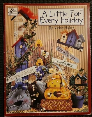 Vickie Higley A Little For Every Holiday Decorative Painting Halloween XMAS &  - Image 1 of 4