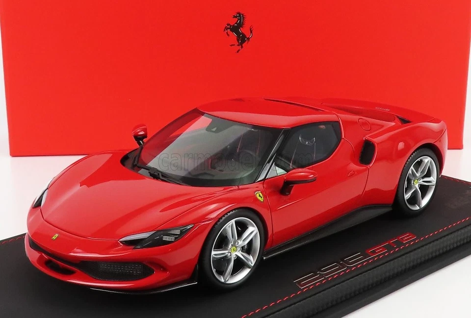 1/18 BBR-MODELS - FERRARI - 296 GTB HYBRID 830HP V6 2021 - CON P18210A-VET - Immagine 1 di 1