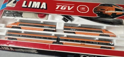 HO LIMA COFFRET TGV  RAILS / TRANSFO SNCF - Photo 1/4