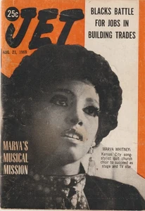 JET MAGAZINE AUGUST 21, 1969 *MARVA WHITNEY* - Bild 1 von 1