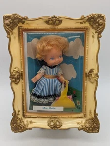 Vtg Arnold Hutter Kutter "Miss Muffet" Doll 60s Nursery Rhyme Vintage Retro - Picture 1 of 16