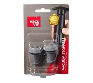 Original Vacu Vin Vakuum Weinflaschenverschluss 2er Pack - Bild 1 von 1