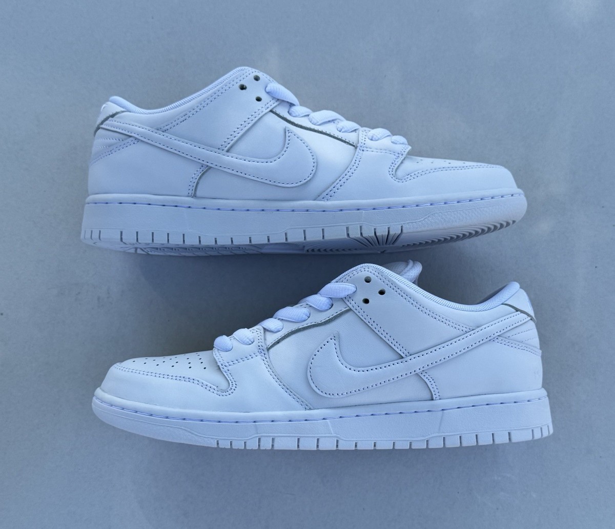 Nike Dunk Pro SB Low Triple White for Sale | Authenticity