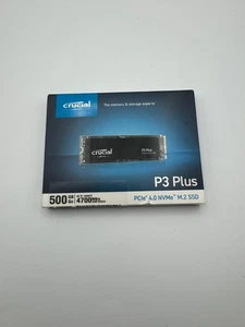 Crucial P3 500GB PCIe Gen3 3D NAND NVMe M.2 SSD - Afbeelding 1 van 1