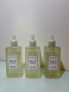 Aldi Hotel Collection No3 Pomegranate Hand & Body Wash, 250ml X3 - Picture 1 of 3