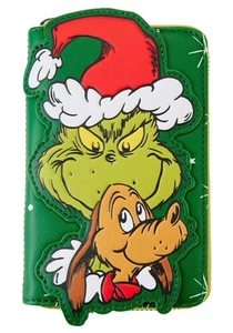 Dr. Seuss' How the Grinch Stole Christmas! Santa Cosplay Geldbörse mit umlaufendem Reißverschluss - Bild 1 von 4