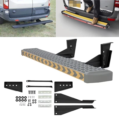 Rear Grip Side Step Mounting Bracket Kit For 2015+ Ford Transit-150 250 350 - Image 1 of 4