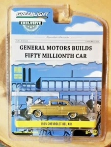 Greenlight 1955 Chevy Bel Air 1:64 Diecast GM Builds Fifty Millionth Car - Bild 1 von 6